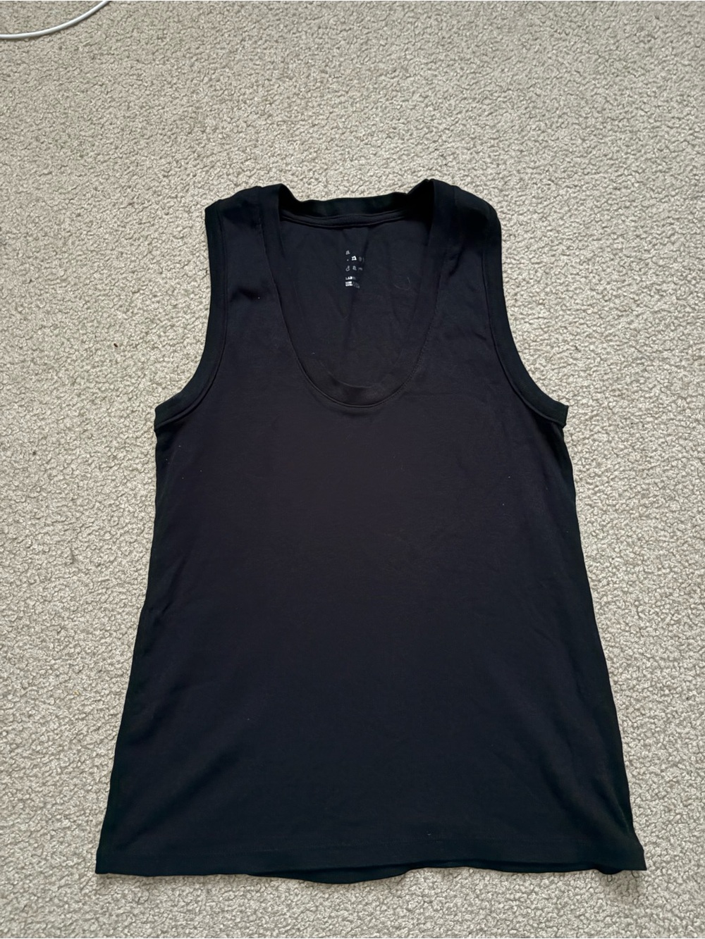 a new day black tank